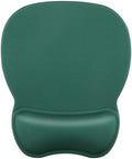 MROCO Ergonomic Mouse Pad with Gel Wrist Rest, 9.4 x 8.1 in, Forest Green by MROCO