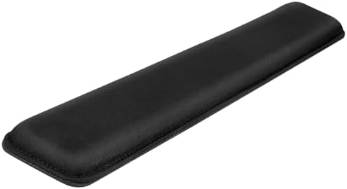 Yolanda Keyboard Wrist Rest/Pad - Cooling Gel - Stitched Edges - Keyboard Accessory,Ergonomic,Black by yolanda
