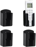 Wall Mount Remote Control Holder,Boat Storage Holder,Adhesive Storage Organizer,Black Plastic Caddy for TV,Air Conditioner,Media Player Remotes,Self-Adhesive Wall Caddy for Living Room,Bedroom,Office by Unknown