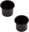GSE Jumbo Aluminum Cup Holder for Casino Poker Tables, Black, 2-Pack by GSEGamesSportsExpert