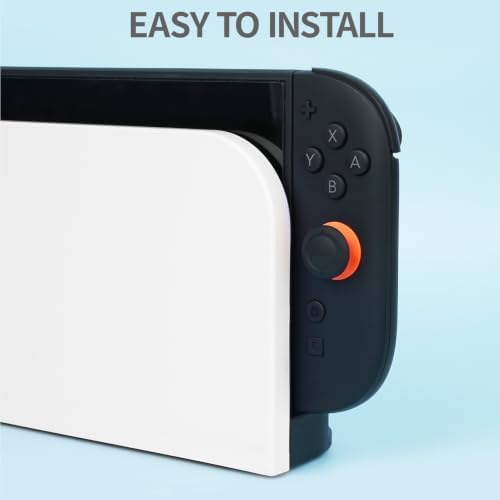 TIKOdirect Faceplate Cover for Nintendo Switch 2 Charging Dock, Hard PC Slim Shell Anti-Scratch [No Screwdriver Installation] Faceplate Protection Shell Case for Switch 2 Dock, White - Image 2