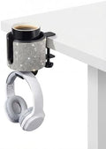 2-in-1 Desk Cup Holder with Headphone Hanger (Bling Bling) by HOMEOFFICEORGANIZER