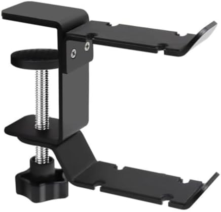 Headphone Stand Holder, Foldable Metal Hook, Under Desk Mount for - Image 4