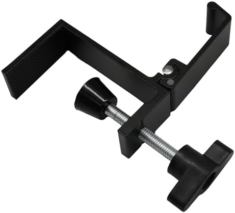 Foldable Aluminum Headphone Hanger, Black - Image 4