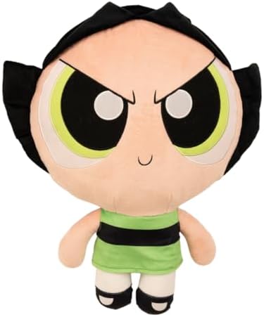 The Powerpuff Girls Buttercup Bedding Super Soft Cozy Decorative Cuddle Pillow, (Officially Licensed Product) By Franco Collectibles by Franco