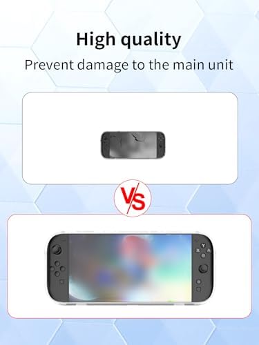 Case for Nintendo Switch 2 Handheld Gaming Console,BOVUGAC High Transparency Soft TPU Shockproof with Stand-Clear - Image 3