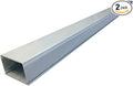 Electriduct XX-Large Latching Cable Raceway - 3" x 2" Channel Size - 2 Sticks - 45" (7.5 Feet Total) - White by Electriduct