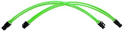 Formulamod Sleeve Extension Power Supply Cable Kit 18AWG ATX 24P+ EPS 8-P+PCI-E8-P with Combs for PSU to Motherboard/GPU (Green) - Image 6