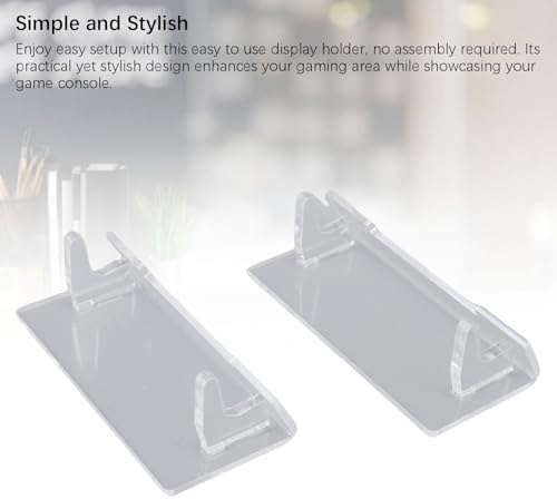 Acrylic Clear Game Console Stand Sturdy Display Holder for New Game Watch Switch Phone Tablet for Gaming Enthusiasts - Image 2