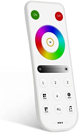 BTF-LIGHTING RB3 2.4G Wireless Touch RF Remote for PWM or SPI RGB RGBW LED by BTF-LIGHTING