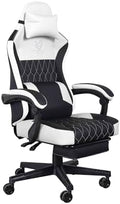 Gaming Chair,Video Game Chair with Footrest and Massage Lumbar Support | Ergonomic Computer Chair Height Adjustable with Swivel Seat and Headrest by Shengyuechair