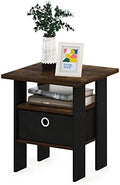 Furinno ANDREY Square Side Table, End Table, Night Stand, Amber Pine by Furinno-FitsYourSpaceFitsYourBudget