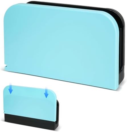 TIKOdirect Faceplate Cover for Nintendo Switch 2 Charging Dock, Hard PC Slim Shell Anti-Scratch [No Screwdriver Installation] Faceplate Protection Shell Case for Switch 2 Dock, Blue by TIKOdirect