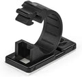 StarTech 100 Adhesive Cable Management Clips, Black, TAA, Sticky (CBMCC2) by StarTech