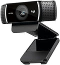 Logitech C922x HD Pro PC Webcam, Full HD 1080p/30fps or 720p/60fps Video,HD Light Correction,Works with Microsoft Teams,Google Meet,Nintendo Switch 2’s new GameChat Mode,Mac/Tablet- Black, Pack of 10 by Unknown