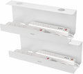VIVO 2 Pack White 17 inch Extra Deep Cable Management Tray, DESK-AC16-2CW by Unknown