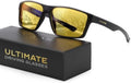 Titan Gaming Glasses, Blue Light Blocking, Night Driving Glasses for Men, Computer Protection, Gift for Gamers by livho
