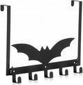 Reallnaive Halloween Bathroom Decor Gothic Bat Over The Door Hooks by Reallnaive