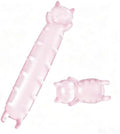 Gel Keyboard and Mouse Wrist Rest Set – Clear Cat Wrist Rest by Sumgsn