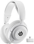 SteelSeries Arctis Nova 5P Wireless Multi-System Gaming Headset — White — Neodymium Magnetic Drivers — 100+ Audio Presets — 60 HR Battery — 2.4GHz or BT — Gen2.X Mic — PS5, PS4, PC, Switch, Mobile by Unknown