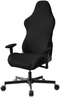 Stretch Gaming Chair Cover, Soft and Comfortable, Dust Protection, Modern Design, for Office Computer Racing Seat(Black) by Unknown