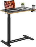 28'' Medical Overbed Bedside Table with Wheels,Rolling Table by FitStand