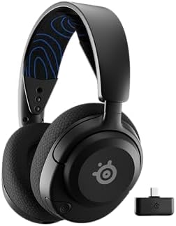 SteelSeries Arctis Nova 5P Wireless Multi-System Gaming Headset — Neodymium Magnetic Drivers — 100+ Audio Presets — 60 HR Battery — 2.4GHz or BT — ClearCast Gen2.X Mic — PS5, PS4, PC, Switch, Mobile by Unknown