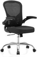 Synorla Office Chair|Ergonomic Desk Chairs 330LBS Capacity | Flip-up Armrests,Mesh Computer Chair,High Back,Comfy Work,Adjustable Lumbar Support by Synorla