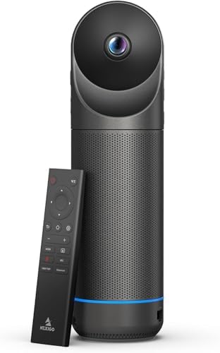 NexiGo Meeting 360 Ultra (Gen 3), Enhanced All-in-One Conference Camera System, Multi-Camera Setup, 8K Capture, AI-Powered Framing and Auto Tracking, for Medium to Large Meeting Rooms by NexiGo