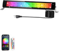 50W 2.4G Remote Control RGB Wall Washer Light, 3000K Warm Light, RGB Light bar with Remote Control & APP Control, for Birthday Party, Garden Lighting, Wall Display, Hotel, Building by Indmird