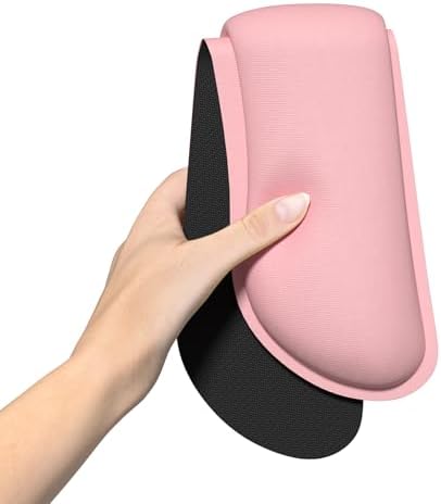 Dapesuom Keyboard Wrist Rest Mouse Pad Set, 4Pcs Extended Large XXL Gaming Mousepad + Mouse Wrist Cushion + Memory Foam Keyboard Wrist Support + Cup Coaster, Pink 31.5x15.7in Desk Pad for Home Office - Image 5