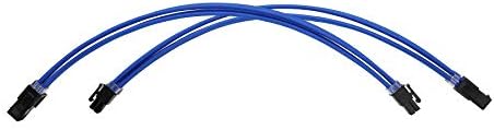 Formulamod Sleeve Extension Power Supply Cable Kit 18AWG ATX 24P+ EPS 8-P+PCI-E8-P with Combs for PSU to Motherboard/GPU (Blue) - Image 6