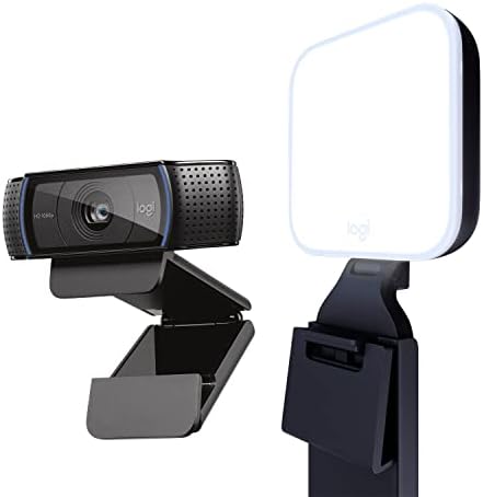 Logitech C920x HD Pro + Logitech for Creators Litra Glow - The Perfect Solution for Great on-Camera Looks by Logitech