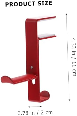 Lurrose Adjustable Headphone Rack Metal Under Desk Clamp Punch-Free Hook for Headsets Suitable for Gamers and Home Office Space-Saving Design - Image 2