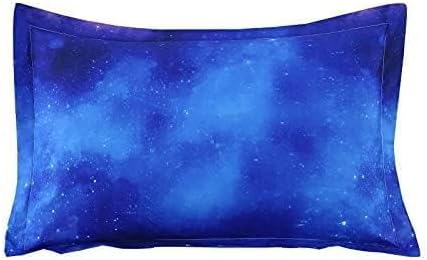 SDIII 4 Pieces Blue Galaxy Sheets Twin, Soft Microfiber Space Sheets Twin, Galaxy Bedding Sheet for Girls Boys Teens and Kids All Season - Image 6