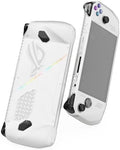 Skull & Co. GripCase Ally for ROG Ally (2023 Model): A Soft Protective Case with Textured Grips Full Protection and Stand, Shock-Absorption Non-Slip and Anti-Scratch Cover Design -Frosted Clear by Unknown