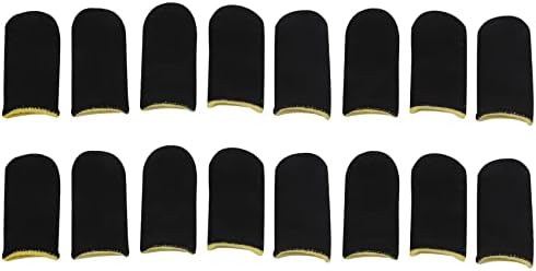 Game Finger Sleeve Thin Breathable Anti-Sweat Anti-Slip Finger Thumb Sleeve Gaming Finger Cots Gloves for Aim Keys by Kopinma