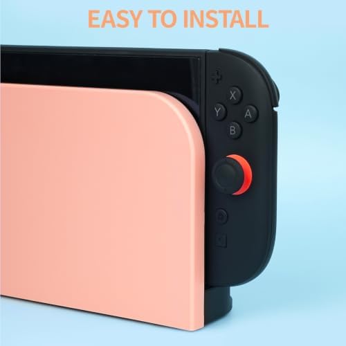 TIKOdirect Faceplate Cover for Nintendo Switch 2 Charging Dock, Hard PC Slim Shell Anti-Scratch [No Screwdriver Installation] Faceplate Protection Shell Case for Switch 2 Dock, Pink - Image 2