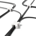 Magnetic Cable Organizer – Desktop Multipurpose Cord Keeper & Cable Management Clip for Home & Office (White Cross 20Pcs) by Unknown