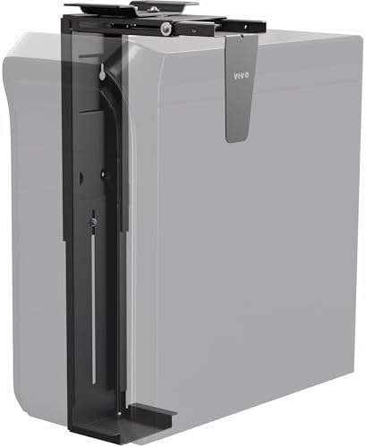 VIVO Black Large Under Desk and Wall Office PC Mount, MOUNT-PC01L by Unknown