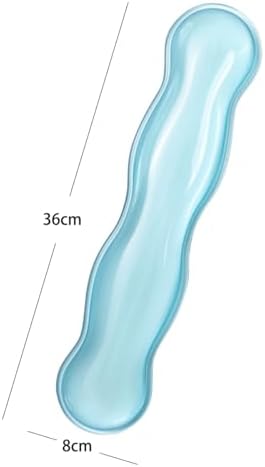 Gel Keyboard Wrist Rest, Blue Wrist pad for Computer Keyboard | Wrist Support for Keyboard 60%/68%/75%, Keyboard Cushion, Comfort & Support for Typing and Gaming - Image 3