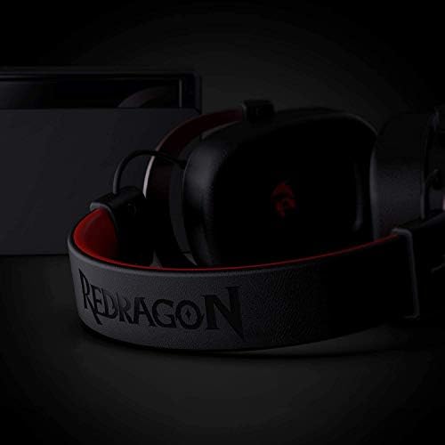 Redragon H510 Zeus Wired Gaming Headset - 7.1 Surround Sound - Memory Foam Ear Pads - 53MM Drivers - Detachable Microphone, Works for Multi-Platforms PC, PS4/3 & Xbox One/Series X, NS - Image 2