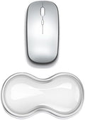 Clear Gel Mouse Wrist Rest, Wrist Support Wrist Pad for Typing Pain Relief, Ergonomic Cool Wrist Rest for Mouse, Hand Mouse Wrist Rest for Office, Gaming, Computer, Laptop - Transparent by COPORISO