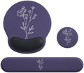 Mouse Pad with Keyboard Wrist Rest,Ergonomic Mousepad Support Set by VINEBURY