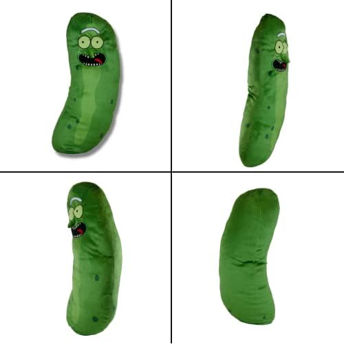 Pickle Rick And Morty Adult Swim Super Soft Plush Cuddle Pillow Buddy, (100% Officially Licensed Product) By Franco Collectibles - Image 2