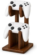 Wooden Controller Holder, Controller Stand with 2-Tier Gamepad Storage by Unknown