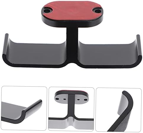 ARTIBETTER Under Desk Headphone Stand with Double Hook Design and Stick Installation Space-Saving Headset Hanger for Home Office and - Image 7