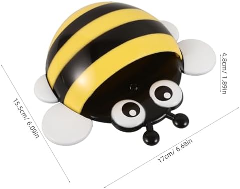 Magnetic Pen Holder Bee Shape Whiteboard Marker Organizer 6.69X6.10X1.88In Desk Storage Box for Office School Supplies - Image 5