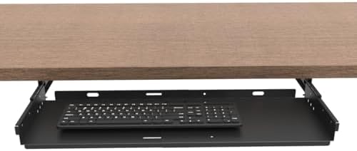 Large Under Desk Slide-Out Keyboard Tray, 27 x 9.8 inch - Image 6