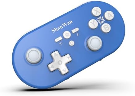 ShanWan Wireless Bluetooth Controller is Compatible With the Switch/Switch 2, Steam Deck, PC, Android, iPhone, iPad, and macOS. It Features Customizable Buttons and Macros, Motion Controls, linear Motor Vibration, Joysticks, Triggers, and a D-pad by ShanWan